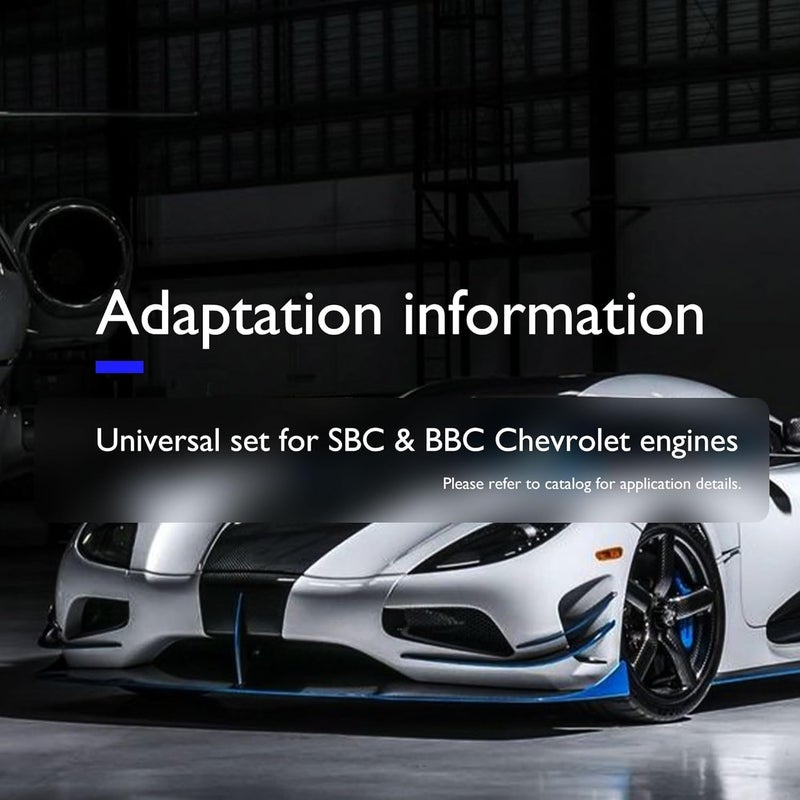 OXCANO 9 PCS Spark Plug Wires Set 10.5mm Electronic Ignition Cables Compatible with SBC BBC HEI 350 383 454 90 to Straight - Image 4